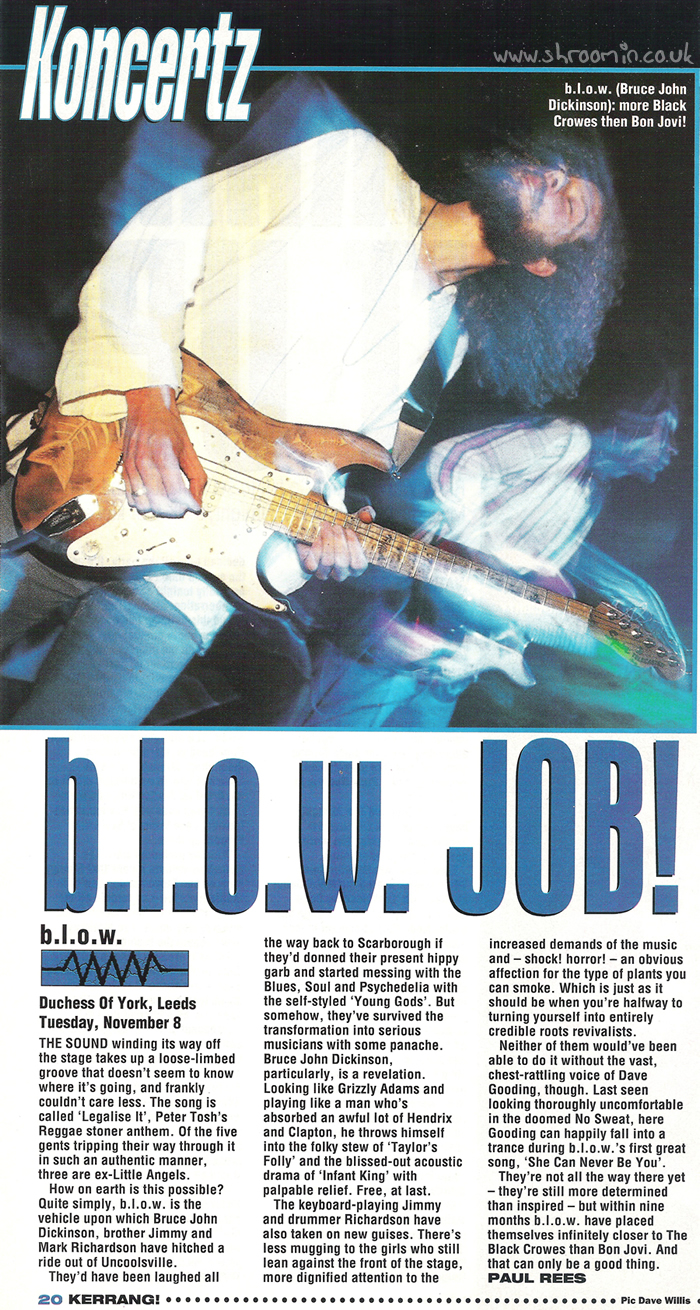 Kerrang! b.l.o.w. Job