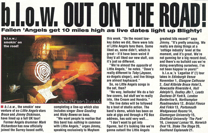 Kerrang! ‘b.l.o.w. Out On The Road