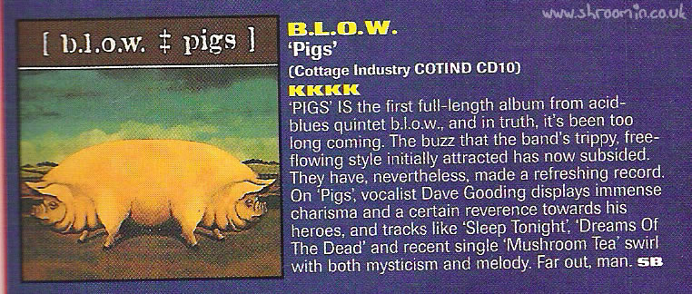 Kerrang! Pigs Review – Issue 607 – July 27th 1996