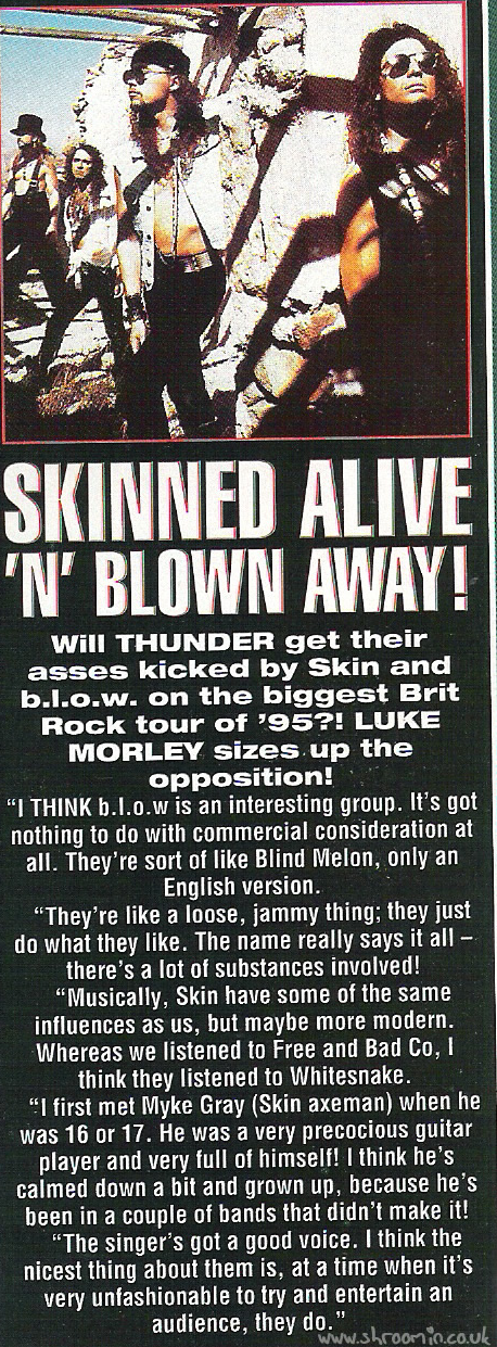 Kerrang! Luke Morley interview